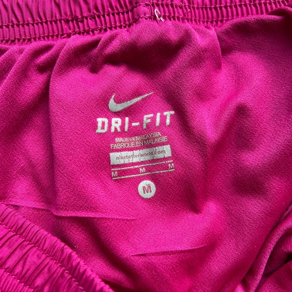 Nike dri-fit shorts, magenta pink, size medium - Picture 4 of 6